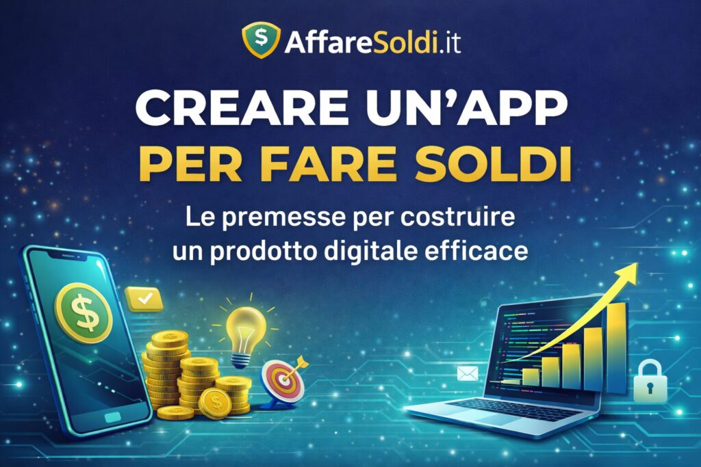 Creare un’app per fare soldi: le premesse fondamentali per costruire un prodotto digitale efficace